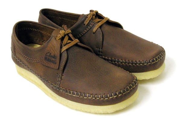 Clarks originals clearance weaver leather