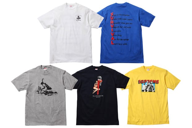 Supreme 2009 Fall/Winter Tees | Hypebeast