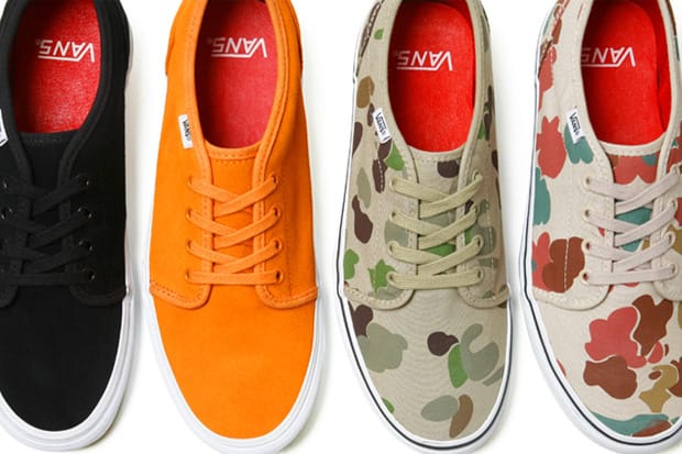 Supreme vans orange clearance camo