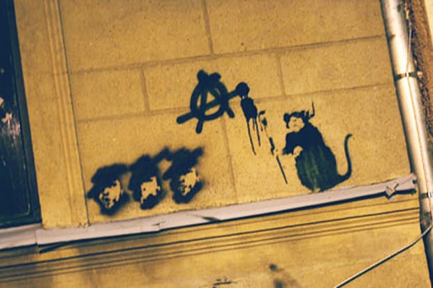 Banksy Anarchy Rat For Sale | Hypebeast