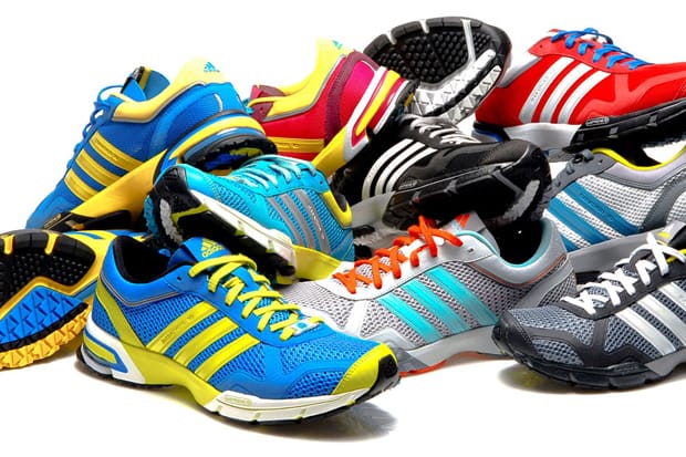 Adidas marathon 10 men's running clearance shoes