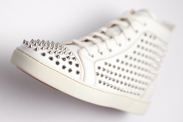 louboutin studded sneakers