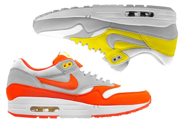 air max yellow and orange