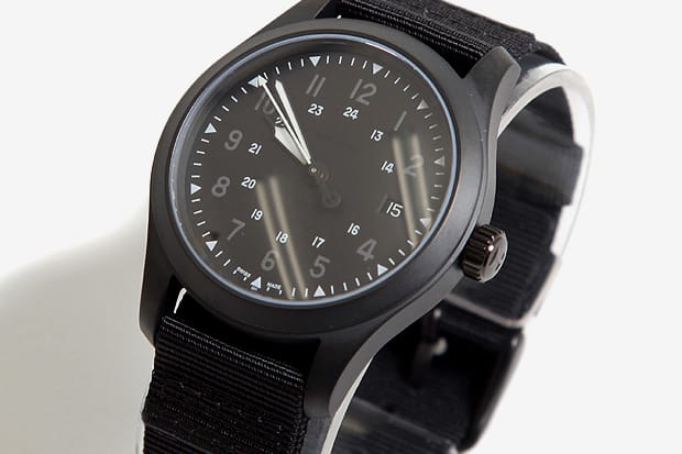 N. Hoolywood Compile Line x Hamilton Khaki Field Mechanical Watch