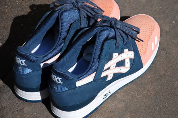 Asics gl3 outlet salmon toe