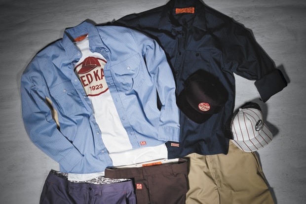 Vans red kap pants Clearance