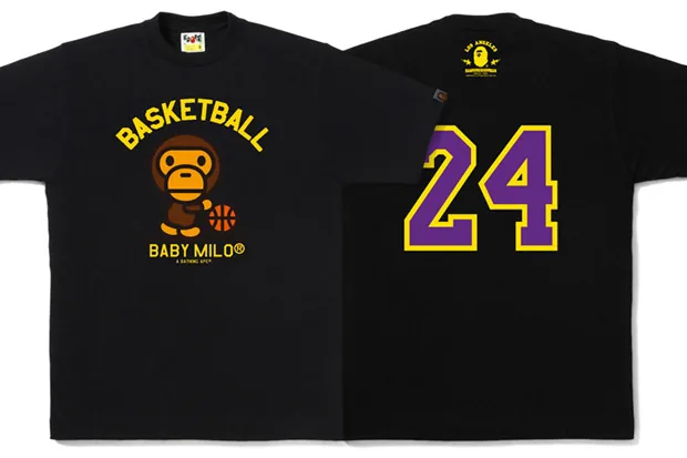 Kobe bryant hot sale bape jersey