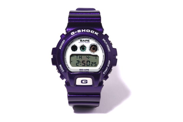 現在は電池切れの状態ですG-SHOCK エイプ パープル - 腕時計(デジタル)