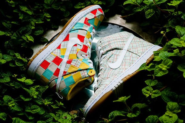 nike dunk patchwork