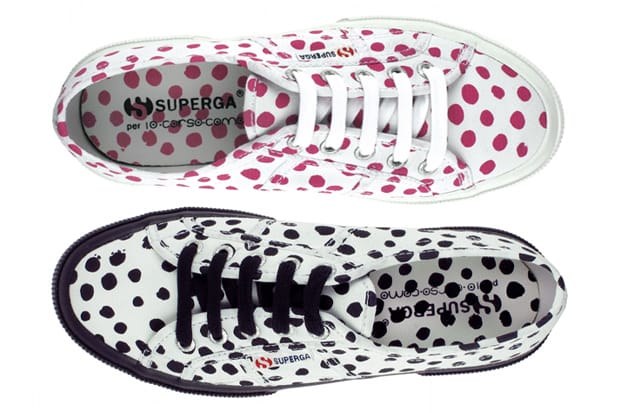 Superga polka fashion dot sneakers