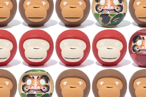 BAPE Daruma Dolls | Hypebeast
