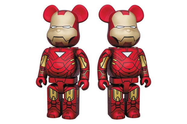 Medicom Toy Iron Man 2 MK VI 400% Bearbrick | Hypebeast