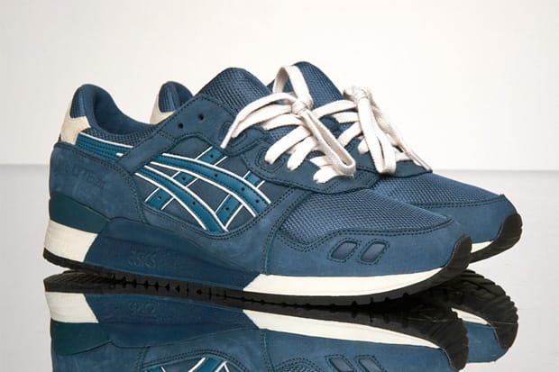 Asics gel lyte iii navy clearance blue