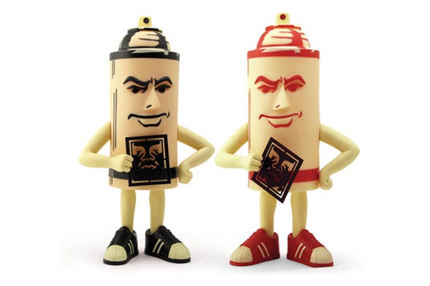 Amazon.co.jp: OBEY x STRANGEco アートフィギュア「Mr.Spray
