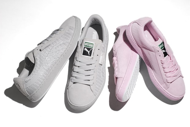 puma basket mesh