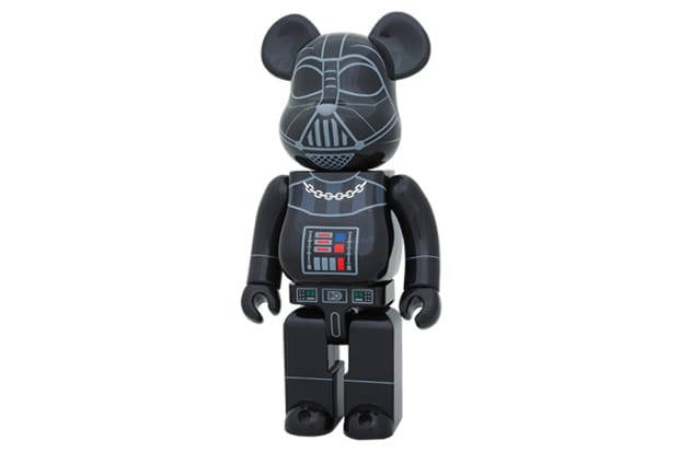 Stussy x Star Wars x Medicom Toy Darth Vader 400% Bearbrick 