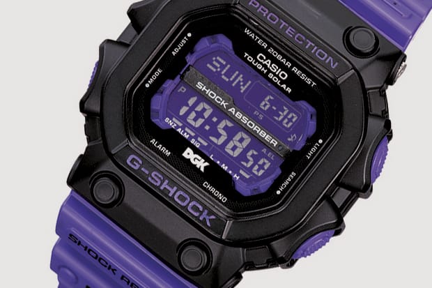 DGK×G-SHOCK  GX-56DGK  パープル　ブラック　デカG