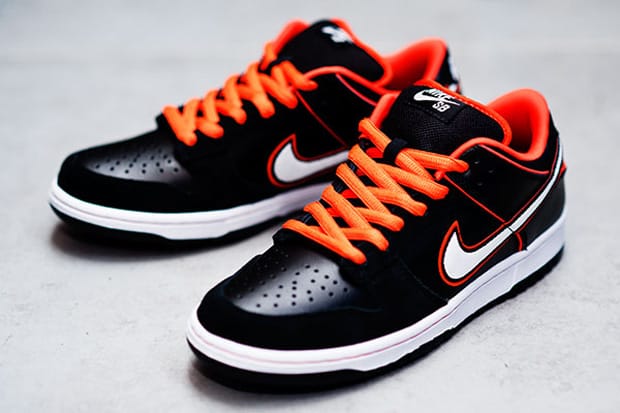 Nike dunk sb outlet low black orange blaze