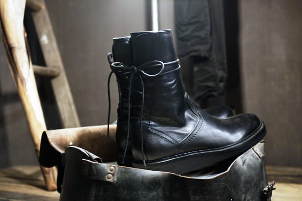 Ann Demeulemeester Laced-Up Boots | HYPEBEAST