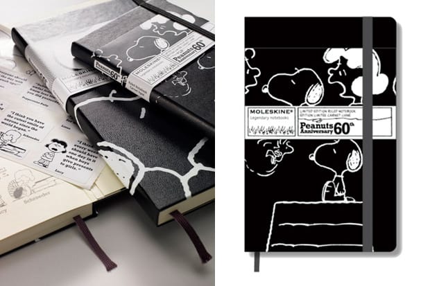 Moleskine x Peanuts 60th Anniversary Notebooks | Hypebeast