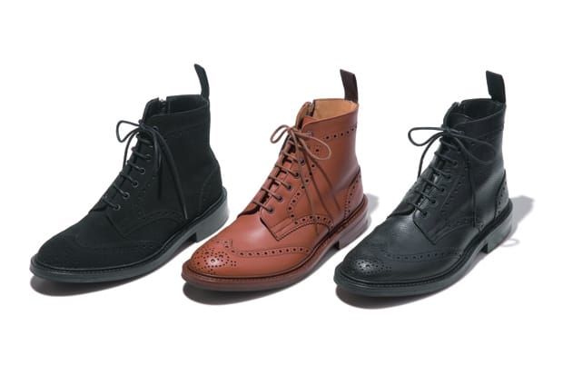 SOPHNET. x Tricker's Wing Tip Boots | Hypebeast