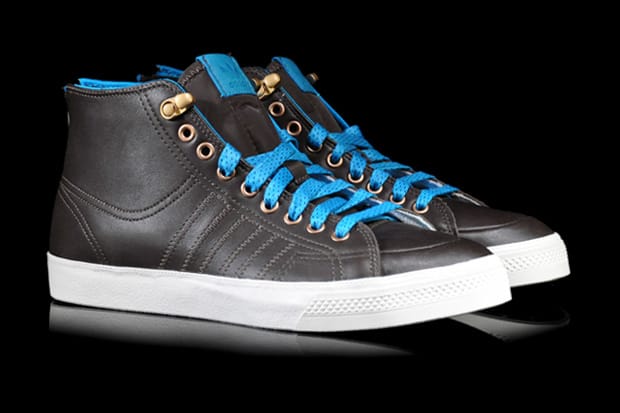 Adidas nizza hotsell black leather