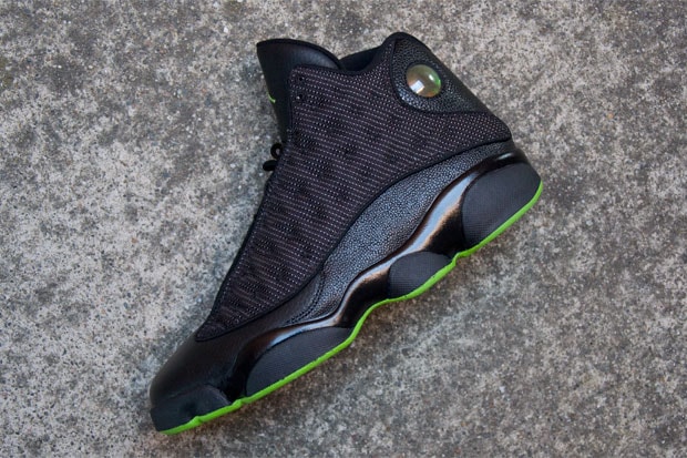 green 13 jordans