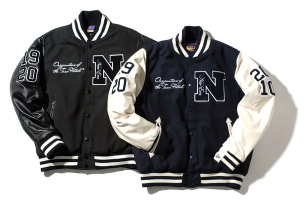 Varsity jacket shop new era