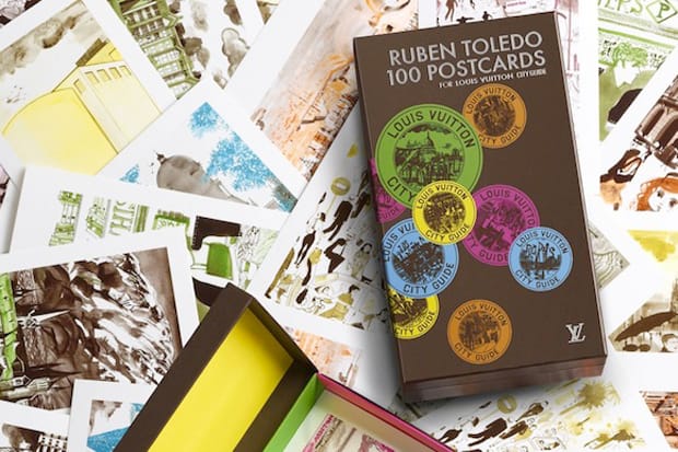 LOUIS VUITTON POSTCARDS ルイヴィトン　シティガイド Ruben Toledo 100 Postcards For Louis Vuitton Cityguide | Hypebeast