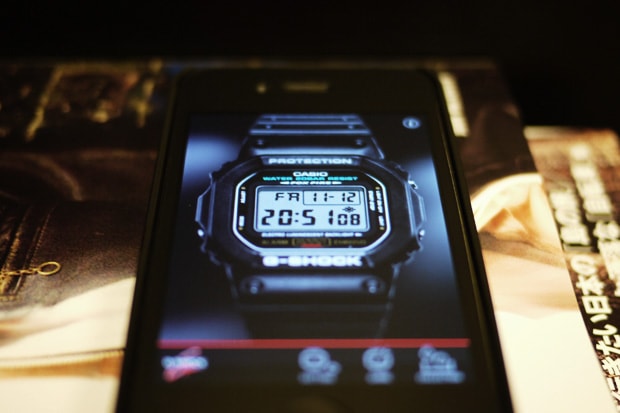 Как подключить g shock к iphone