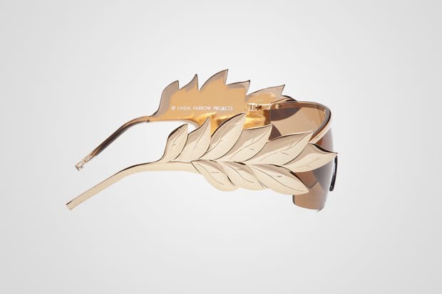 Jeremy Scott x Linda Farrow Cafgar Sunglasses | Hypebeast