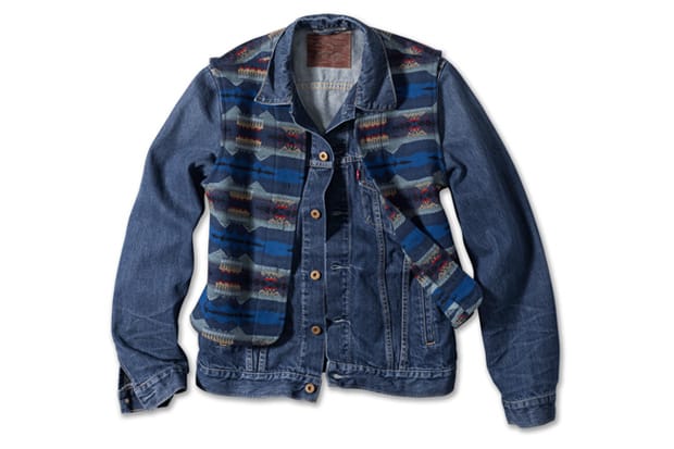 Levi's pendleton on sale trucker jacket