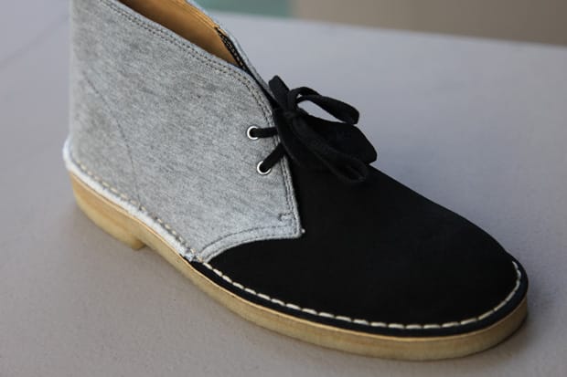 Clarks Originals ワラビーUK 6.5 G ループウィラーコラボ Clarks Originals x Loopwheeler Collection | Hypebeast