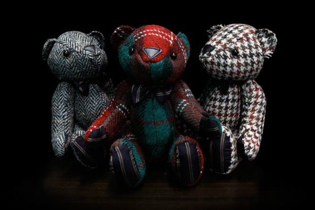 nano universe x Harris Tweed Teddy Bear | Hypebeast