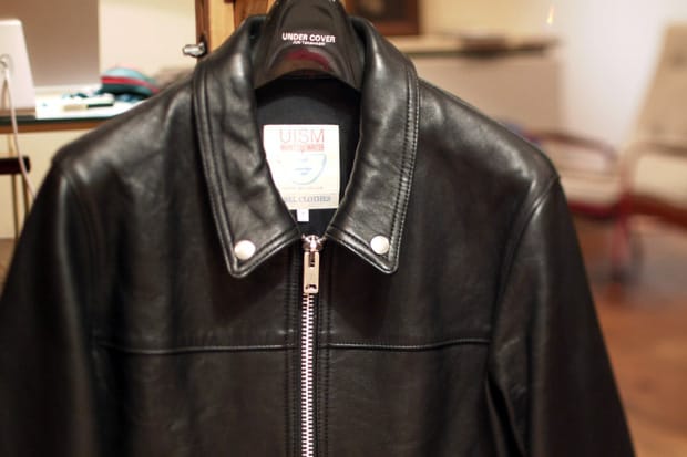 UNDERCOVER x BOUNTY HUNTER Leather Jacket | Hypebeast