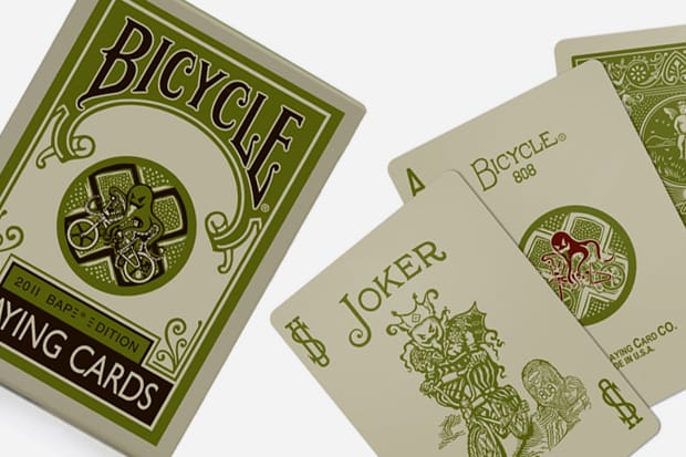 A Bathing Ape x Bicycle Playing Cards | Hypebeast