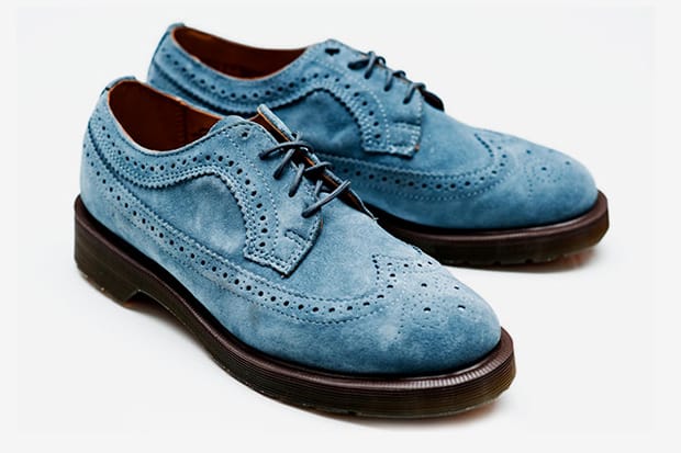 Dr martens suede on sale brogues