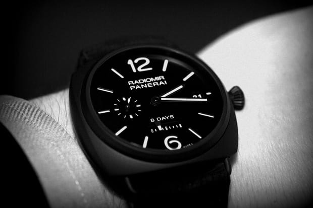 Panerai radiomir outlet ceramic 8 days