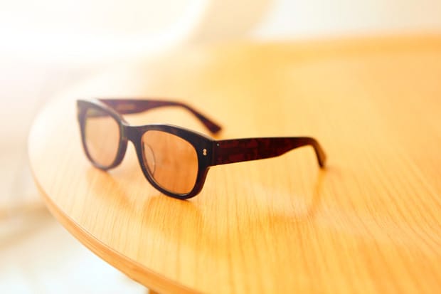 SOPHNET 金子眼鏡 BINCHOTAN GLASSES SOPH. | BINCHOTAN GLASSES(FREE BROWN):