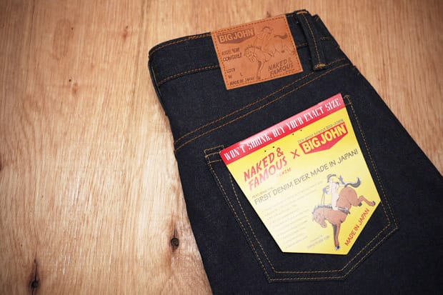 パンツ NAKED & FAMOUS BIG JOHN Naked & Famous Denim x BIG JOHN 14oz Weird Guy Jeans | Hypebeast