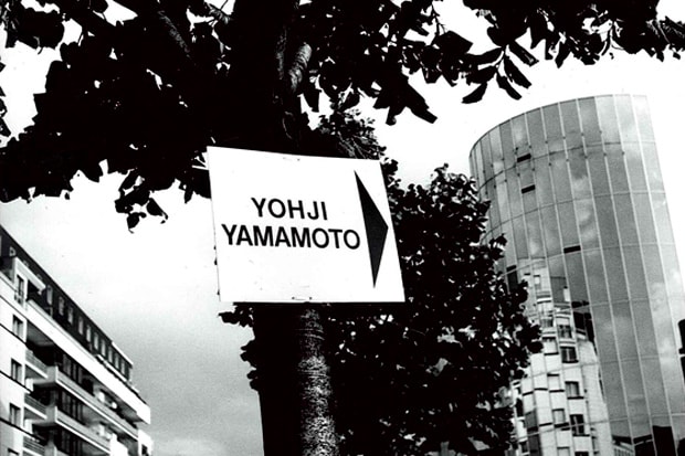 an exhibition triptych yohji yamamoto