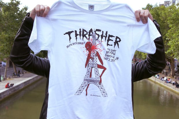 T shirt hotsell thrasher magazine