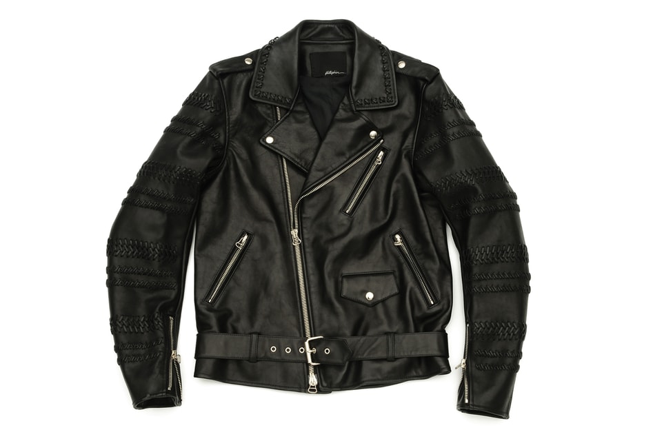 3.1 Phillip Lim Hand Braided Sleeve Motorcycle Jacket HYPEBEAST