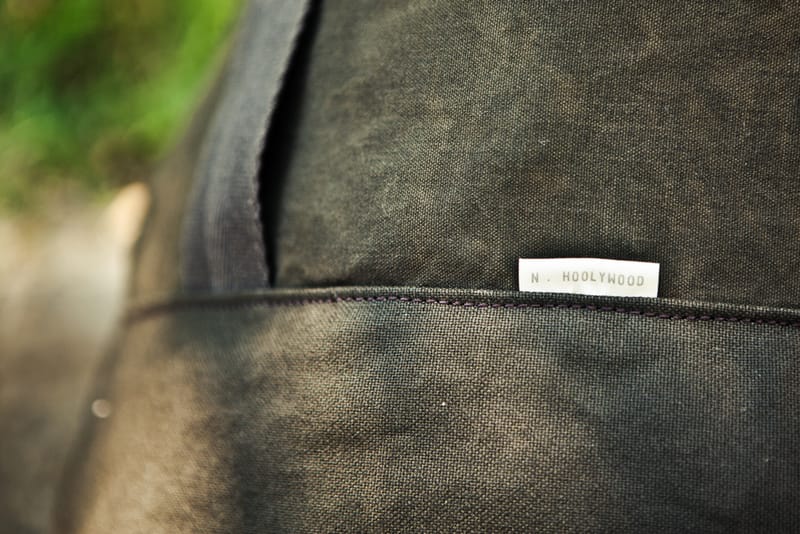 N.HOOLYWOOD Waxed Canvas Backpack | Hypebeast