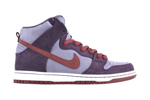 スニーカー Nike Dunk SB High Premium Daybreak Plum 2011 Nike SB Dunk High Pro
