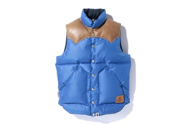 A Bathing Ape ROCKY MOUNTAIN DOWN VEST | Hypebeast