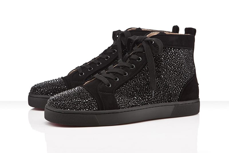 Christian louboutin outlet swarovski crystal mens