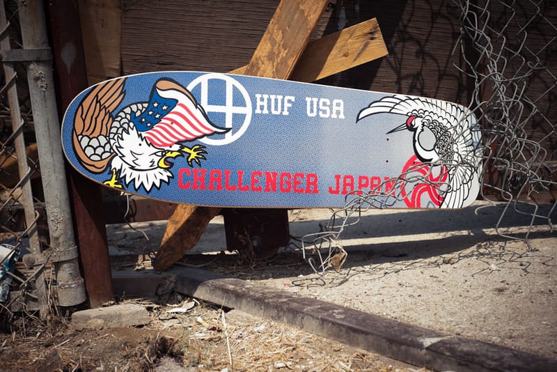 CHALLENGER × HUF | THE GROUND depot.【NEWS】