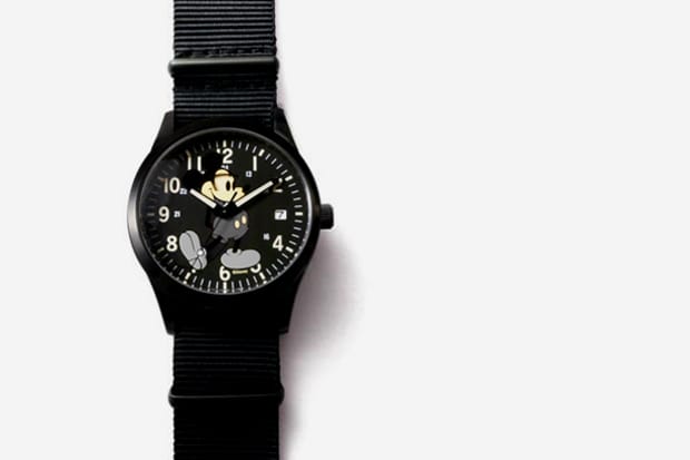 JAM HOME MADE Secret Mickey Watch TYPE2 (MONOCHROME) | Hypebeast