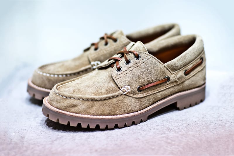 Junya Watanabe COMME des GARCONS MAN Suede Boat Shoe | Hypebeast